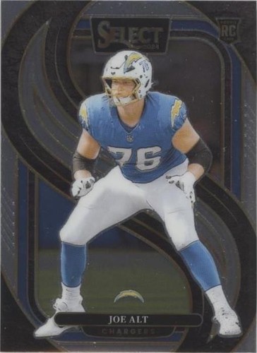 2024 Panini Select JOE ALT Zebra Prizm Rookie RC #159 Premier