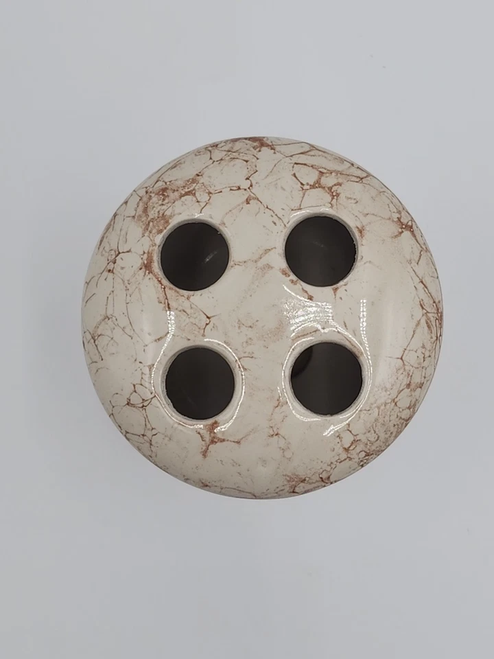 Soporte para cepillo de dientes vintage Croscill Cotswold Roses Shabby Chic Foto 4 de 4