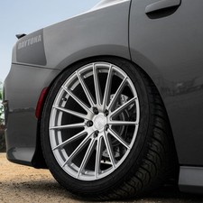 20 Avant Garde M615 Silver 20x9.5 20x10 Wheels Rims Fits Ford Mustang Gt