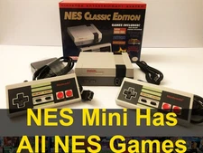 Nintendo NES Classic Mini System 🔥ALL NES GAMES 🔥 - Authentic