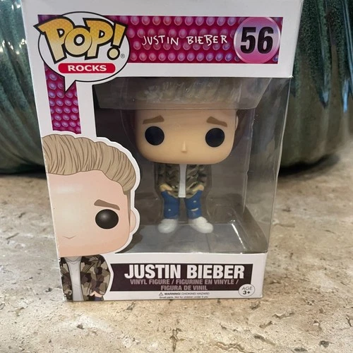 POPROCKS JUSTIN BIEBER 56  VINLY FIGURE 2017  BNIB