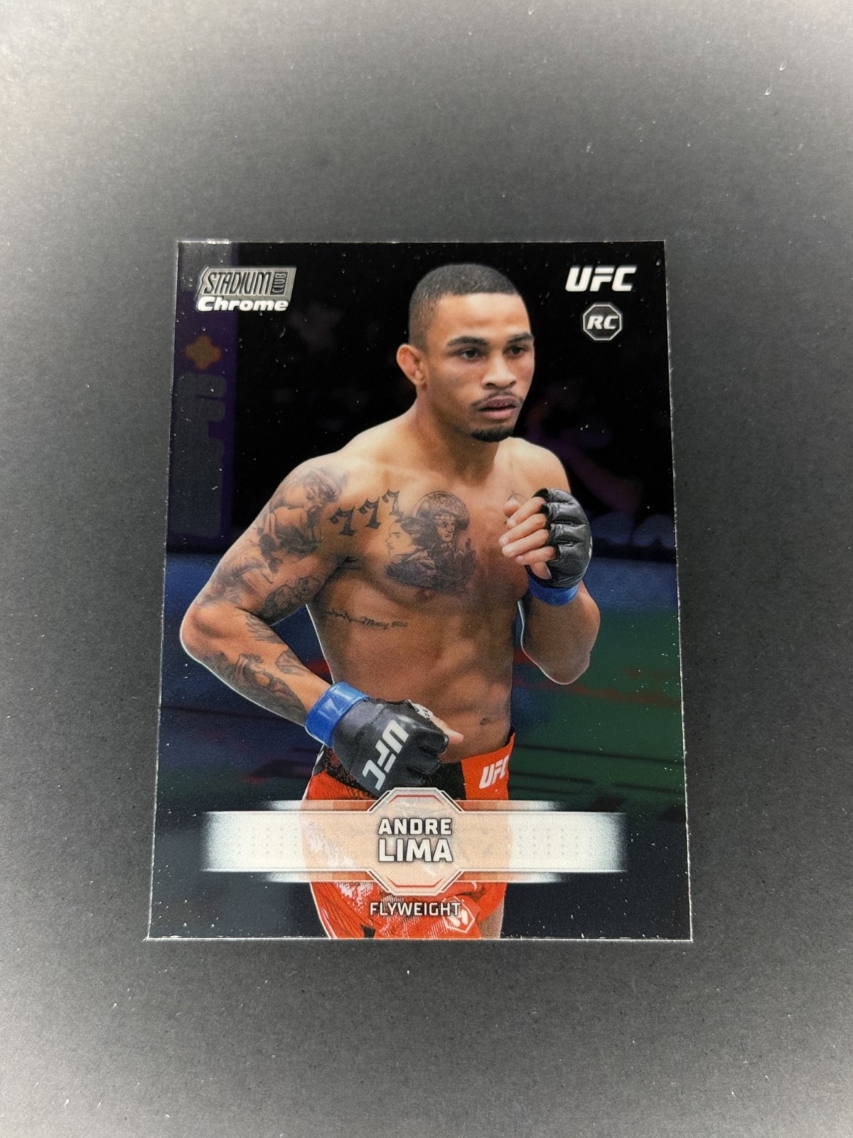 2026 Topps Stadium Club UFC - #CB-165 Andre Lima Chrome Rookie