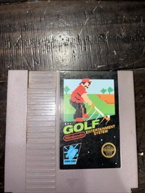 NES Nintendo GOLF 5 Screw TESTED Authentic Cartridge Only GUC FREE S&H