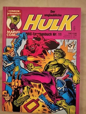 Der unglaubliche Hulk und die Verteidiger. Comic - Taschenbuch Nr. 11. Various: