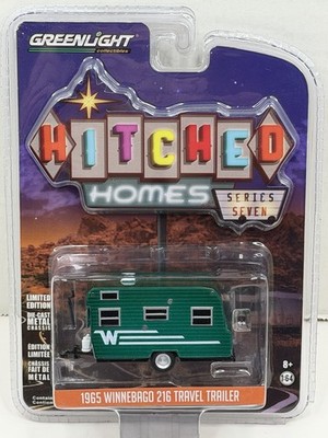 1/64 Greenlight 1965 Winnebago 216 Travel Trailer Camper | eBay