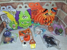 VTG READ Halloween McNugget Buddies LOT McDonald's COMPLETE SET Of SERIES 1.