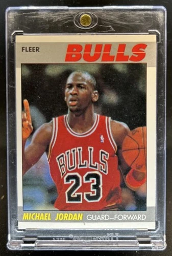 1987-88 Fleer Michael Jordan #59 Bulls