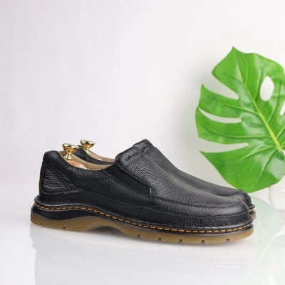 Dr Martens Mens Orson Loafers Size 10 Black Leather Slip On  display picture 2