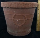 Bauer Pottery Los Angeles #8 Flower Pot 9”W 7.75”H