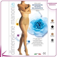 Collant compressione graduata Cabifi Manon 40 den riposanti