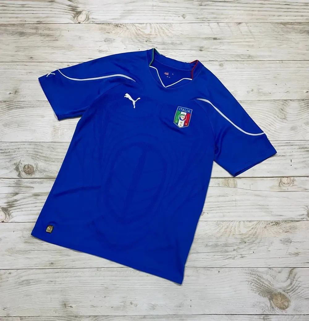 Puma Italy 2010 2011 Home Football Shirt Soccer Jersey Men Size M