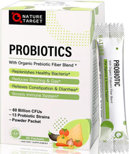 Probiotics for Women-Men-Kids Probiotic Powder 60 Billion Cfus 13 Strains - Preb