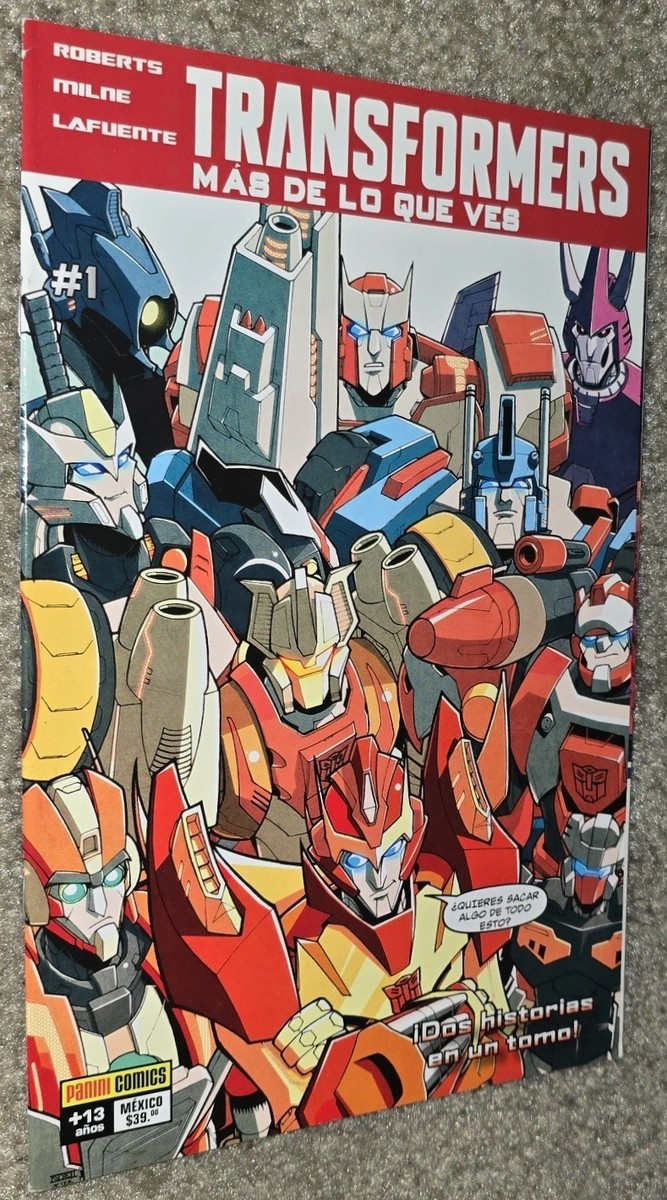 2012 SCARCE Transformers More Than Meets the Eye 1 MX Panini Nick