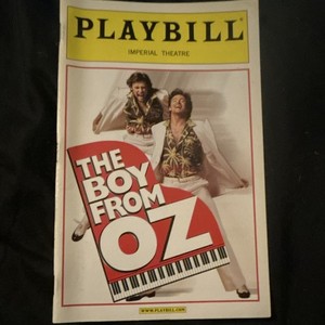 The Boy From Oz Broadway Playbill (Oct 2003) Hugh Jackman Stephanie J Block