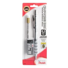 Pentel GraphGear 1000 Drafting Pencil (0.5 mm), Eraser Refills, 1-Pack