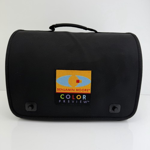 Benjamin Moore Color Preview Paint Carrying Travel Case Vintage Designer