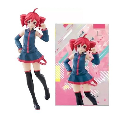 Kasane teto Anime figure Pink dress model action figures toys POP UP PARADE NEW