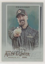 2020 Topps Allen & Ginter's Hot Box Silver Portrait Rob Friedman #248 2k3