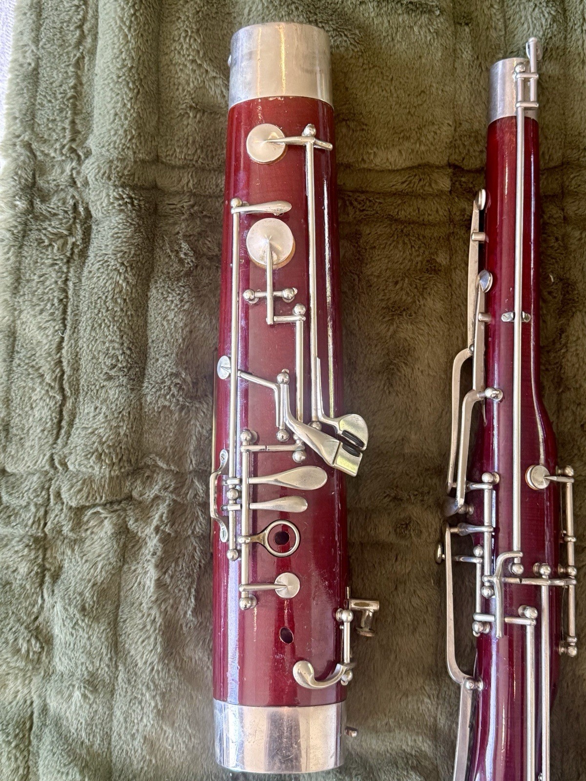 Vintage Schreiber Sohne German Wooden Bassoon. | eBay