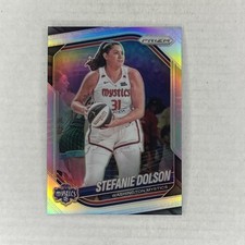 2025 Panini Prizm WNBA - Stefanie Dolson Silver Prizm #112 Washington Mystics