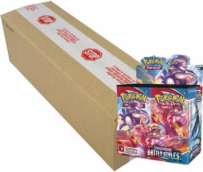 pokemon battle styles booster box case Sword & Shield—Battle Styles Booster Case(6 Boxes) main image 0