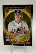 2026 Topps Series 1 Nick Kurtz ATT-2 ALL TOPS TEAM INSERT Athletics