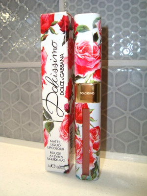 NEU DOLCE & GABBANA DOLCISSIMO MATTE LIQUID LIPCOLOUR 5ml # 2 CARAMEL D&G