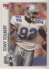 1992 Pro Set Tony Tolbert #481 6ts