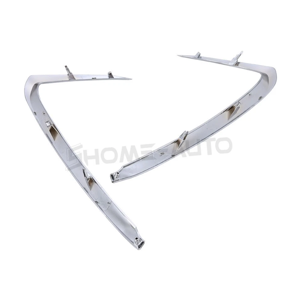 Juego de molduras de parachoques delanteras cromadas laterales derechas y derechas para Mazda CX-9 TK5050130A 2016-2022 Foto 3 de 4