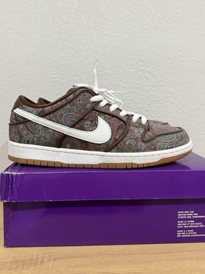 Size 11 - Nike SB Dunk Low Pro Paisley Brown