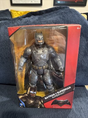 DC Multiverse Batman v Superman Armored Batman Figure   Sealed, Box Wear