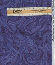 OOP 1997 Moda Blue Marble Textures Cotton Fabric 24" x 44"