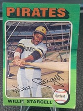 Topps 1975 Willie Stargell Pittsburgh Pirates #100 MLB Baseball Card