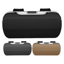 Car Sunglasses Holder Case Box Glasses Clip Auto Visor Card Ticket Organizer