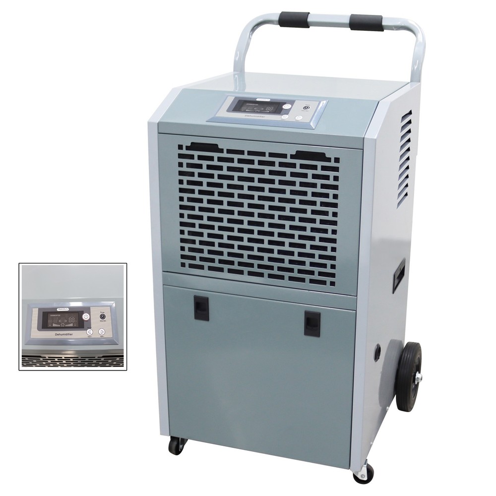 Hand-push Portable Dehumidifier for Warehouses/Archives/Kitchens 110V 500m³/H