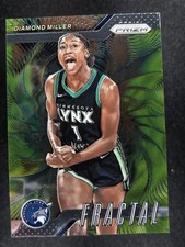 2024 Panini Prizm WNBA #2 Diamond Miller Fractal Minnesota Lynx