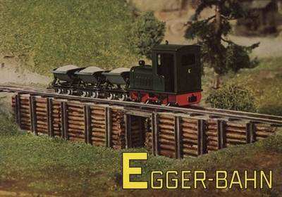 EGGER-BAHN 1963-1964 CATALOGUE IN ENGLISH WITH 1964 NEW ITEMS SHEET