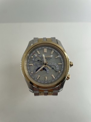 シチズン Eco-Drive 8651-S025168 メンズ腕時計 Men's SOLAR MOONPHASE MULTIFUNCTION Watch CITIZEN Eco-Drive 8651