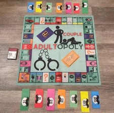 Adultopoly Board Game for Couples Naughty Date Night Relationship Game