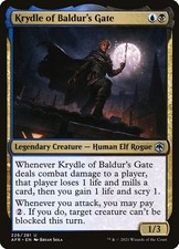 Krydle Of Baldurs Gate 226 Adventures In The Forgotten Realms Afr Mtg Magic Krydle Of Baldurs Gate 226 Adventures In The Forgotten Realms Afr Mtg Magic