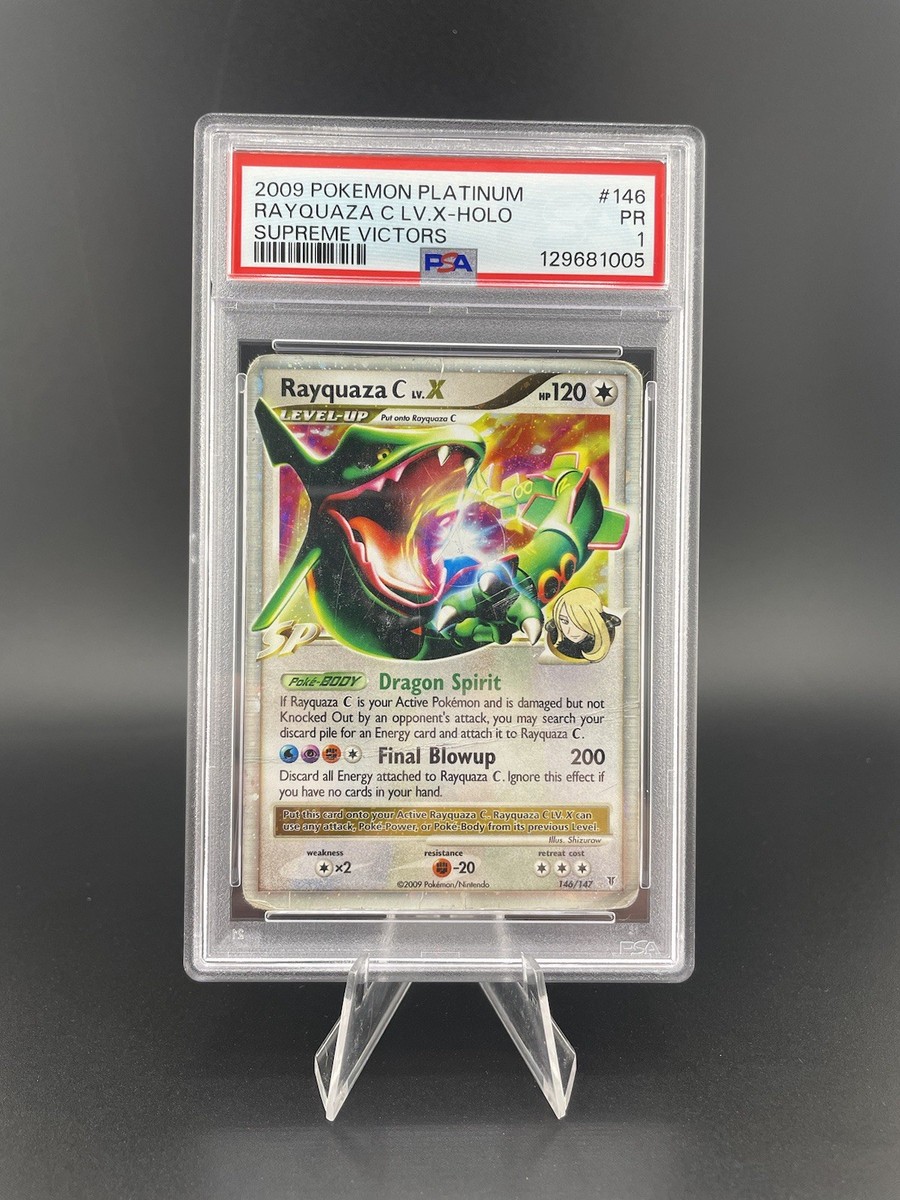 Rayquaza C LV. X 146/147 Supreme Victors PSA 1 | eBay