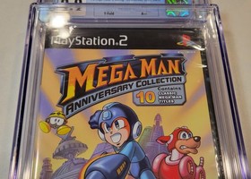 2007 Mega Man Anniversary Collection Playstation 2 PS2 New Graded CGC 9.9 A++