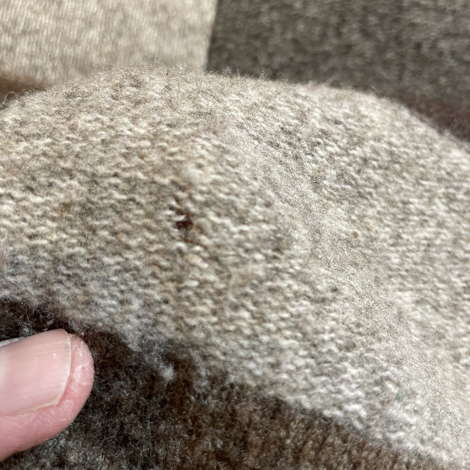 Rafaela 100% lambswool Boho patchwork sweater wit… - image 8