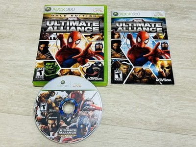 Xbox 360 Marvel Ultimate Alliance Gold Edition Complete In Box- Hulk-Venom