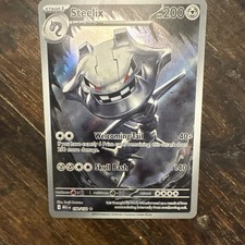 Pokémon TCG Steelix Illustration Rare Mega Evolutions 150/132