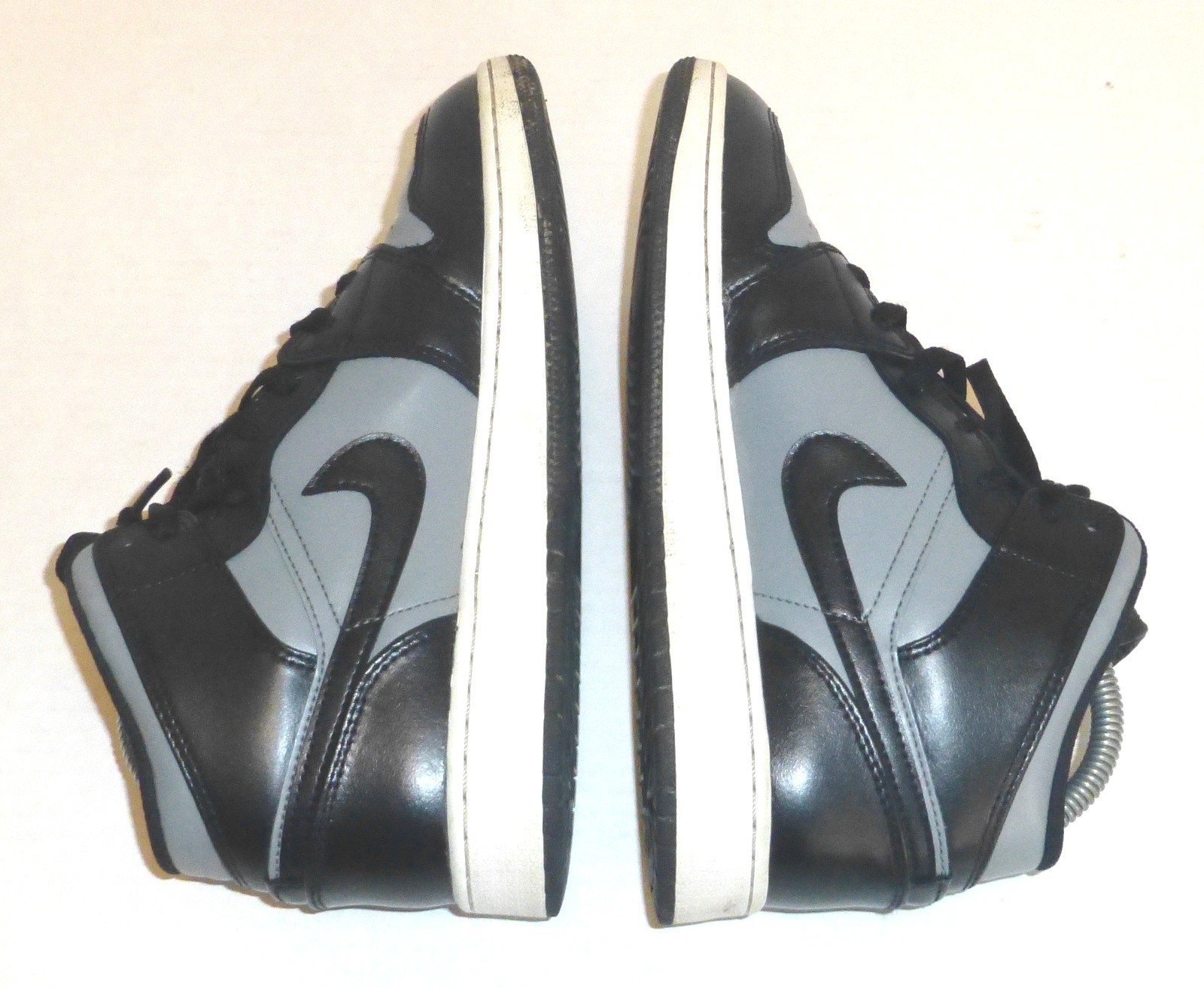 Nike Air Jordan 1 Mid GS Youth Boys Shadow Red Shoes Size: 6.5Y 554725-096 READ thumbnail 5