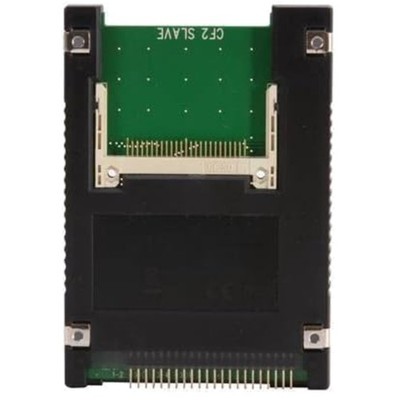 Black Dual CF to 44 Pin IDE Adapter Enclosure