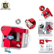 All-Metal Dual Gear Extruder Kit: Improved Accuracy for Ender 3/CR10 3D Printers