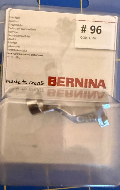 Bernina ruler foot 96 New style