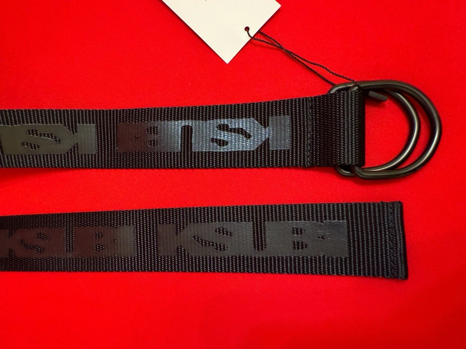 Sz Large 🖤 Ksubi Women’s Belt Nylon 80” Fashion Stylish Black - Image 4 of 4
